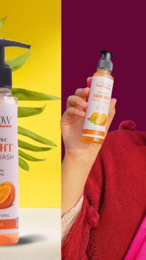 Vitamin C Bright Face Wash for Brightening Complexion - Removes scars and ance spots