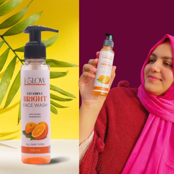 Vitamin C Bright Face Wash for Brightening Complexion