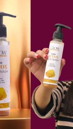 Gold Detox Face Wash A Luxurious Cleanser - Glowing Locks