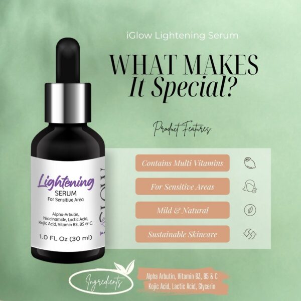 Intimate Lightening Serum in Pakistan | Whitening for Private Parts, Underarms & Bikini Line – 30ml