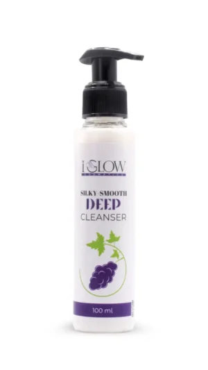 iGlow Deep Cleanser with Grape Seed Extract - Best Face Wash in Pakistan